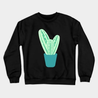 Green cactus Crewneck Sweatshirt